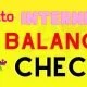 Skitto internet balance check
