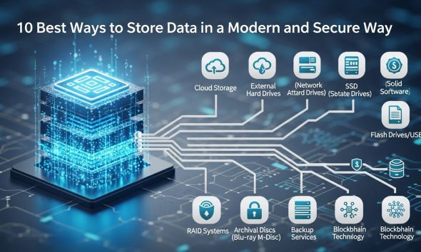 তথ্য কিভাবে সংরক্ষণ করা যায়? আধুনিক ও নিরাপদ ডাটা সংরক্ষণের ১০টি সেরা উপায়